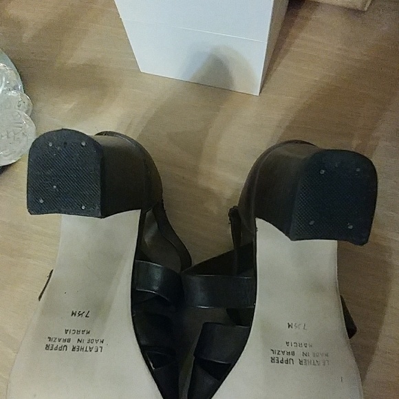 DARK BROWN SANDLES - Picture 4 of 4